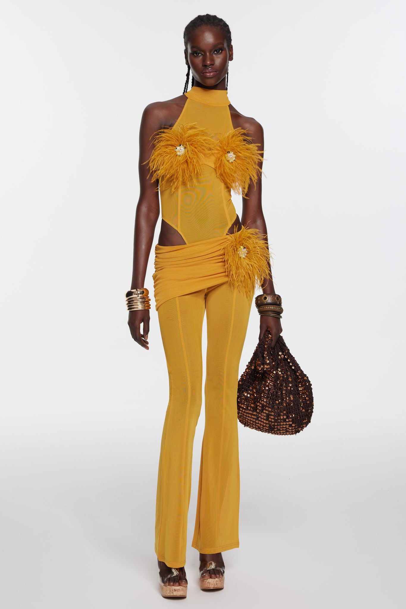 Velora Pants - Saffron