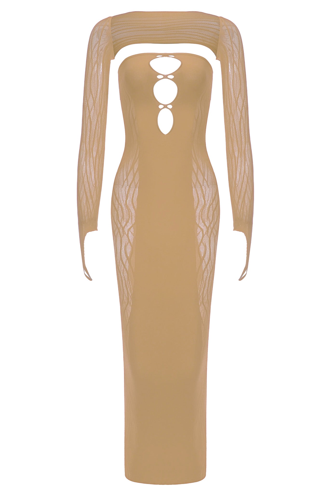 Hexen Dress - Nude