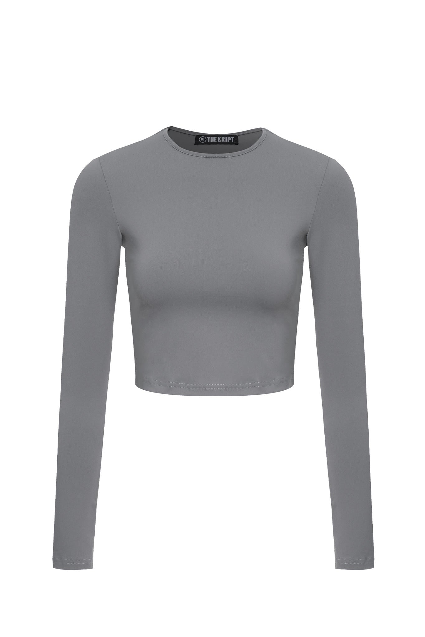 Zana Top L/S - Cloud Gray – THE KRIPT